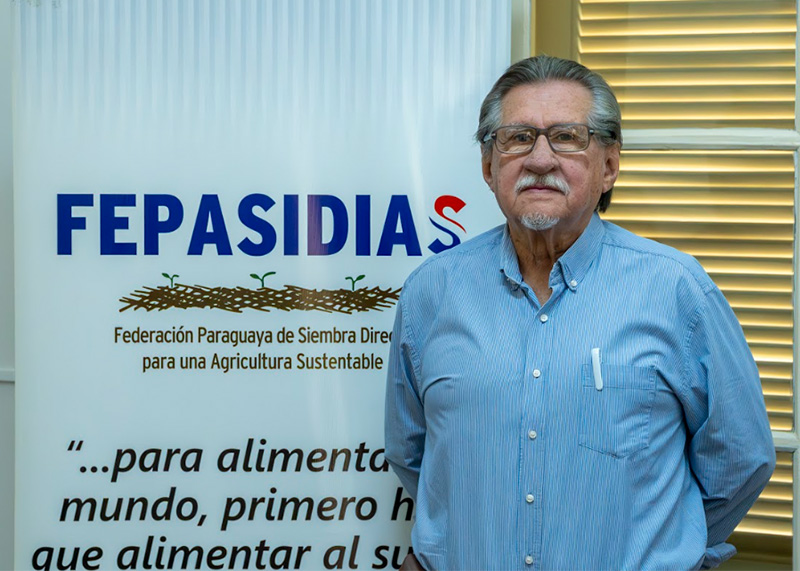 Luis Enrique Cubilla, asesor agrícola de Capeco y ex presidente de Fepasidias